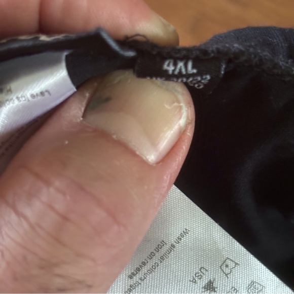 ModCloth Black Cat Print Leggings in size 2x - Picture 9 of 9